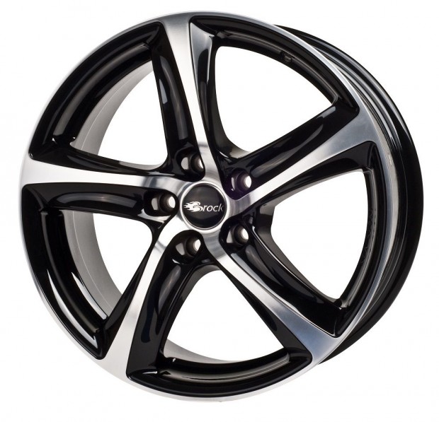 Brock B25 SGVP - Fényes fekete polírozott 7,5X17 5X110 ET38 CB65,1 |