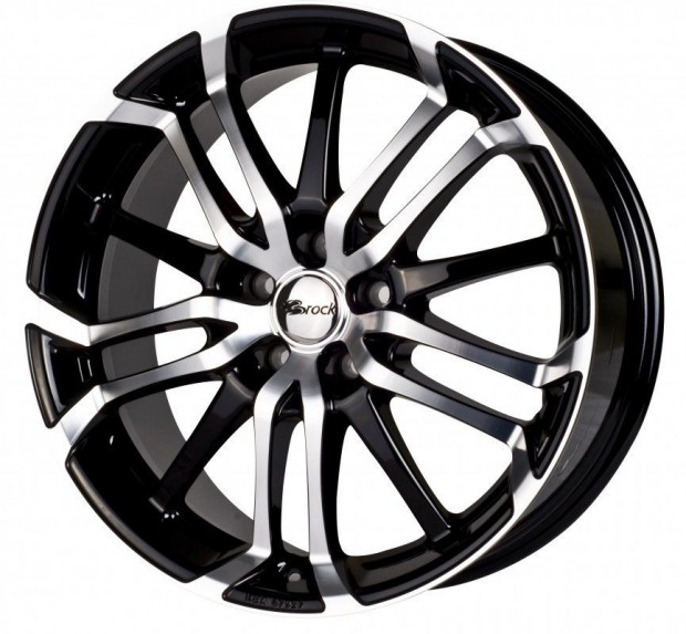 Brock B26 SGVP - Fnyes fekete polrozott 8X18 5X115 ET46 CB70,2 |