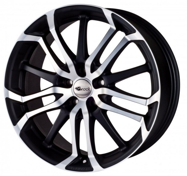 Brock B26 SMVP - Matt fekete polrozott 8X18 5X110 ET35 CB65,1 |