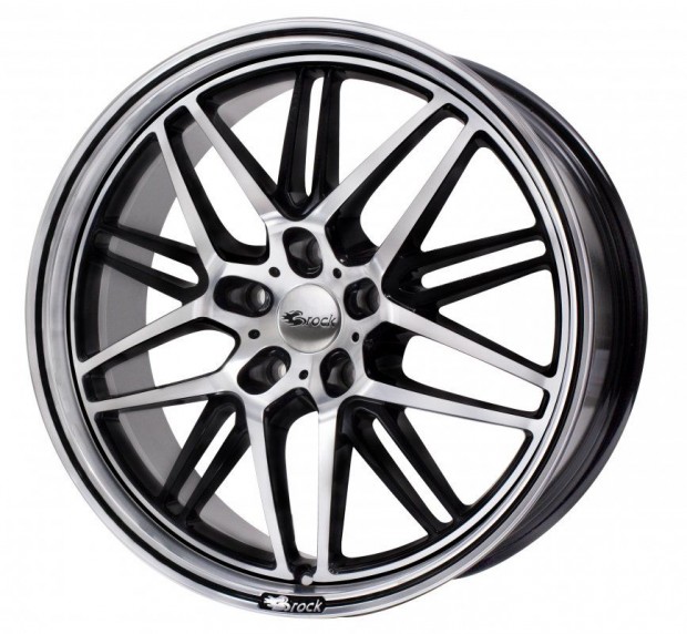 Brock B28 SGVP - Fnyes fekete polrozott 8,5X19 5X114,3 ET45 CB72,6