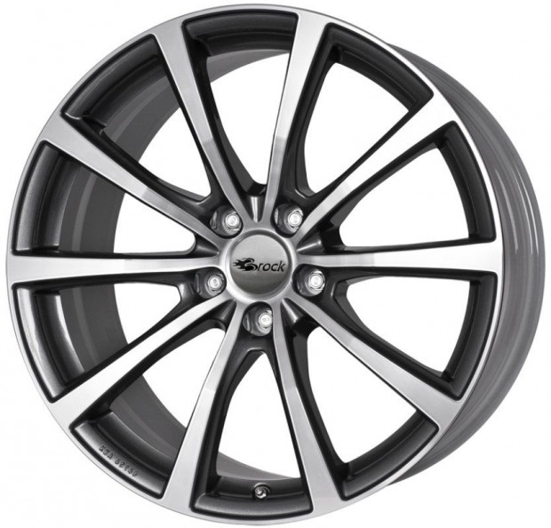 Brock B32 HGVP - Himalaya szürke polírozott 7,5X19 5X108 ET50,5