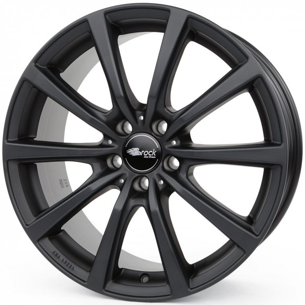Brock B32 SKM - Világos matt fekete 8,5X18 5X108 ET45 CB72,6 |