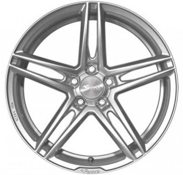 Brock B33 KS - Ezüst 8,5X18 5X108 ET45 CB72,6 | alufelni |