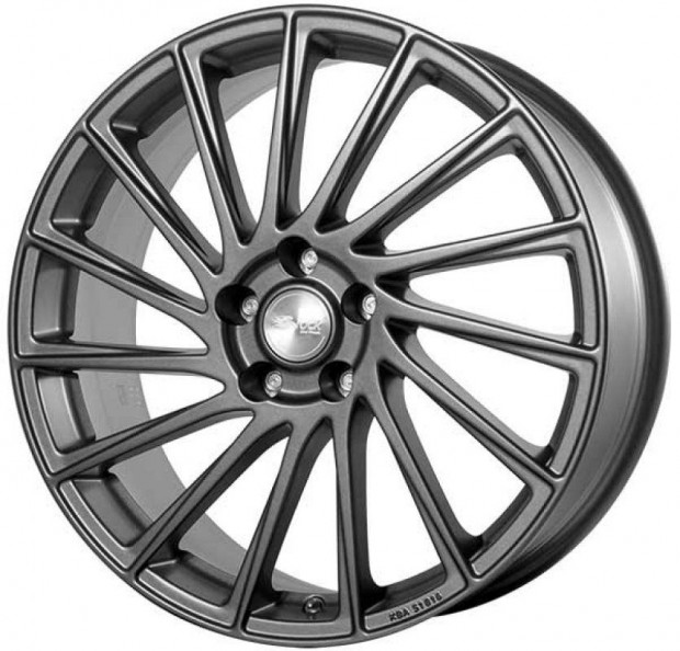 Brock B39 HGM - Himalaya szürke matt 7X17 5X100 ET46 CB57,1 |