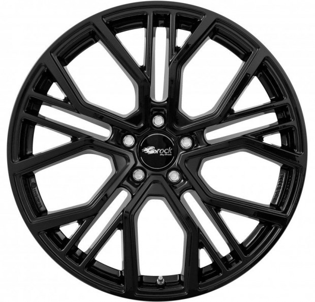 Brock B41 SG - Fényes fekete 8,5X21 5X112 ET37 CB66,6 | alufelni |