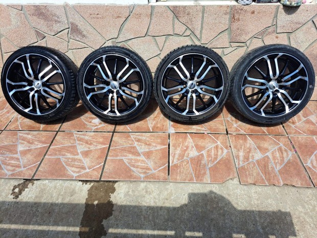 Brock KBA48072 7,5Jx17 4x100 oszt,j nyri gumikkal