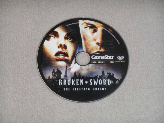 Broken Sword The Sleeping Dragon Számítógépes PC játék Gamestar újság