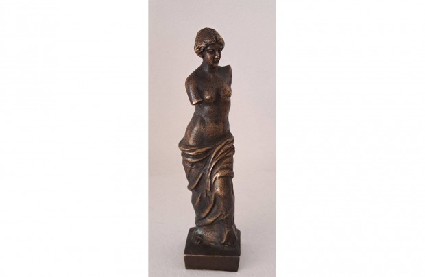 Bronz Mloszi Aphrodit szobor, 13.5 cm