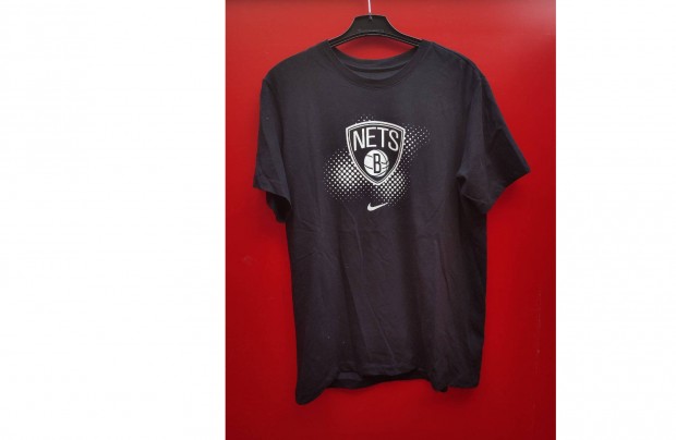 Brooklyn Nets eredeti Nike NBA fekete pl (L-es)