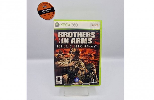 Brothers in Arms Hell's Highway - Xbox 360 játék, használt