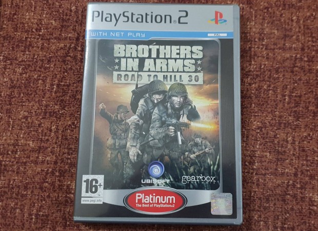 Brothers in Arms Road to Hill 30 Playstation 2 lemez ( 2500 Ft )