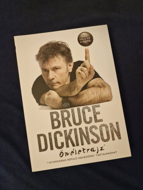 Bruce Dickinson nletrajz - Mire val ez a gomb?