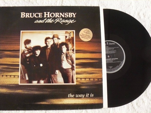 Bruce Hornsby AND The Range - The WAY IT Is LP 1986