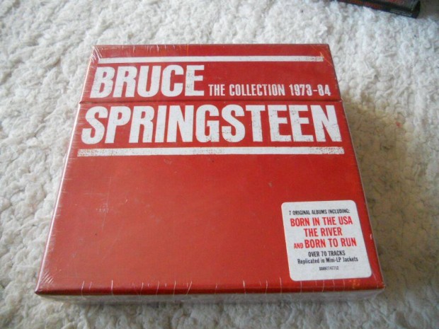 Bruce Springsteen : The collection 1973-84 7CD-s Box ( j, flis)
