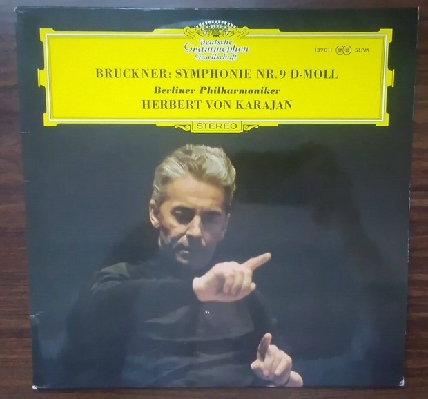 Bruckner: Symphony No. 9 - Karajan - Berlin Po DG LP