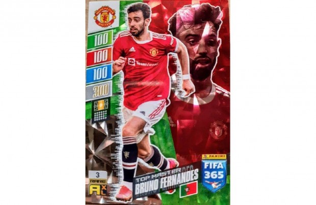 Bruno Fernandes Manchester United Top Master focis krtya FIFA 2022