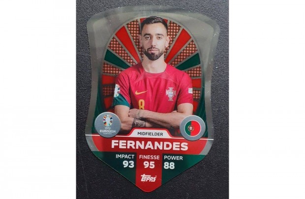 Bruno Fernandes Portuglia Chrome Pro Elite Shield focis krtya Euro