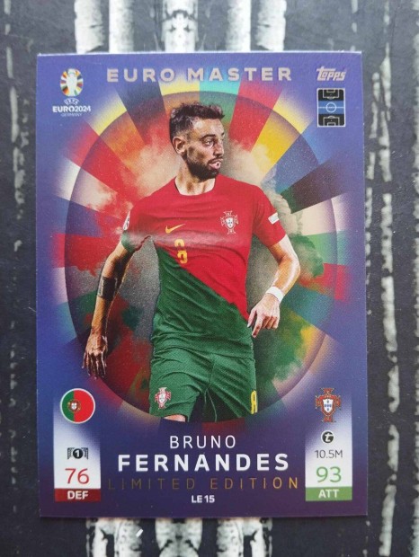 Bruno Fernandes (Portuglia) Limited Edition Euro 2024 focis krtya