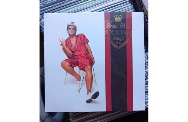 Bruno Mars - 24K Magic Bakelit Lemez LP Bontatlan