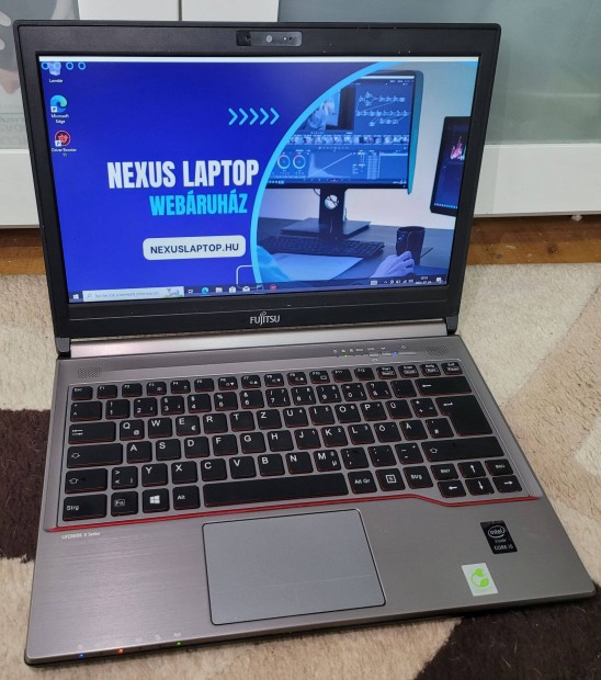 Brutlis Akci! Fujitsu Lifebook E734 laptop (13,5/i5-G4/8GB/500v.320G