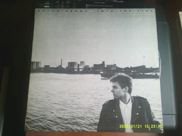 Bryan Adams In to the fire 1987 bakelit LP