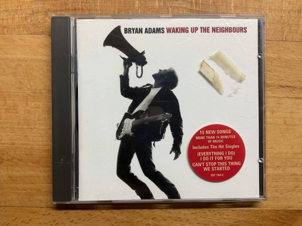 Bryan Adams Waking Up The Neighbours, cd lemez