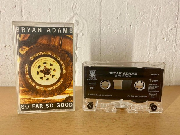 Bryan Adams - So Far So Good msoros audio magnkazetta