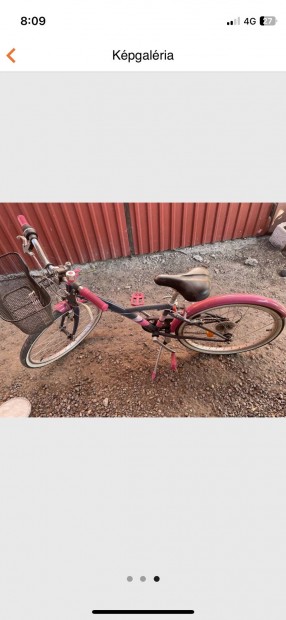 Btwin 24" kislány bicikli eladó