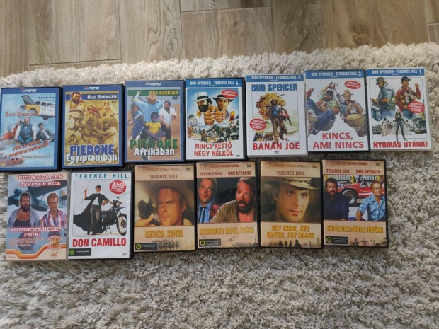 Bud Spencer Terence Hill dvd filmek 1800Ft/db