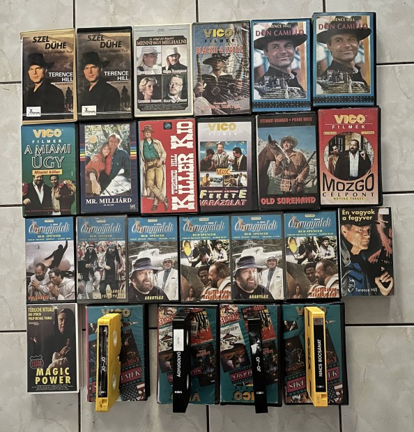 Bud Spencer,Terence Hill vhs pakk elad