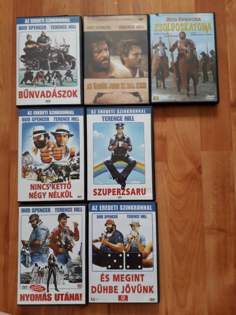 Bud Spencer-Terrence Hill filmek eredeti szinkronnal