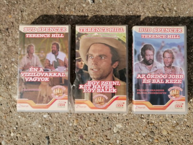 Bud Spencer & Terence Hill VHS tri (Hsvti Bomba!)