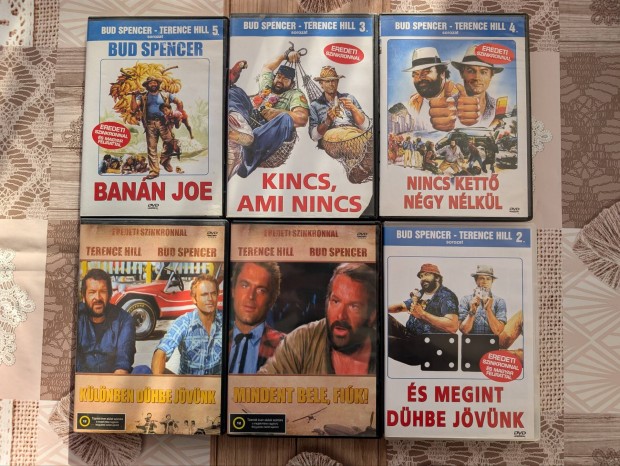 Bud Spencer - Terence Hill dvd-k