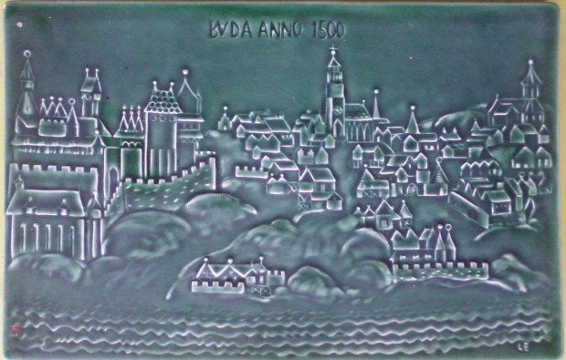 Buda anno 1500 retro kerámia