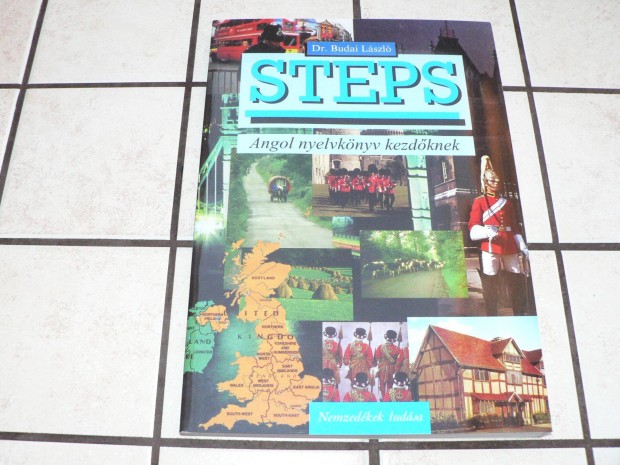 Budai: Steps: Angol nyelvkönyv kezdőknek + a könyv MP3 hanganyaga