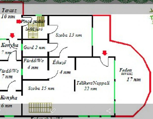 Budalesttl 7 km-re autplya melllett csaladi hz-iroda-raktr telepd