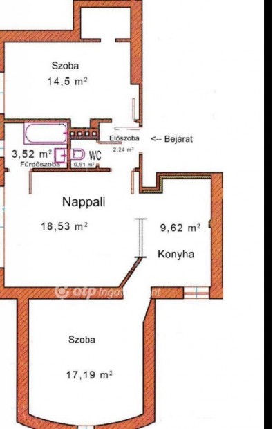 Budapest 2. ker.i 40 nm-es laks elad #4748951