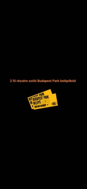 Budapest Parkos koncertjegy