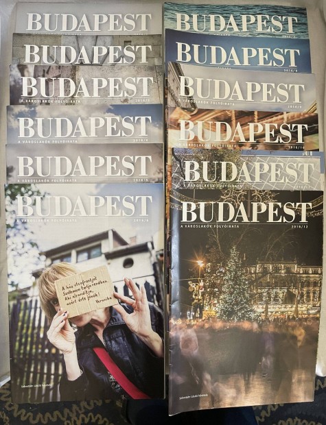 Budapest folyirat vfolyamok, kiadvnyok, havilap, sorozat, ptlsra