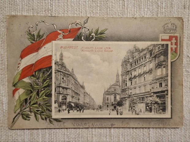 Budapest levelez-lap 1920 eltt 