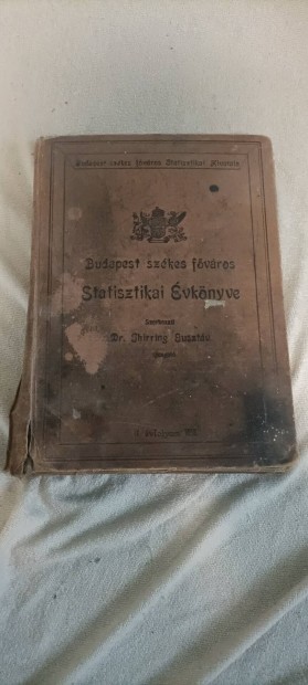 Budapest szkes fvros statisztikai vknyve 1906