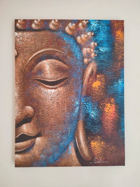 Buddha Festmny (kzi fests) Rz Arc - 60  80 cm