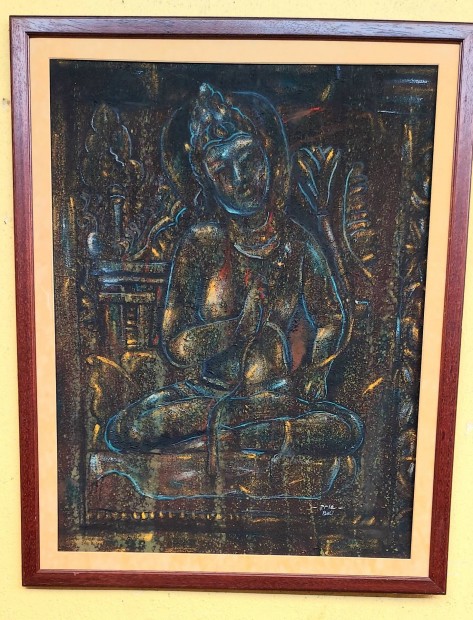Buddha festmny szignval