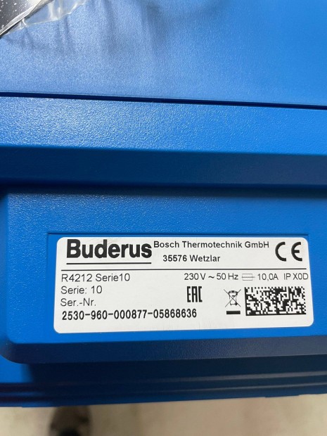 Buderus R4212 Serie 10 szablyz