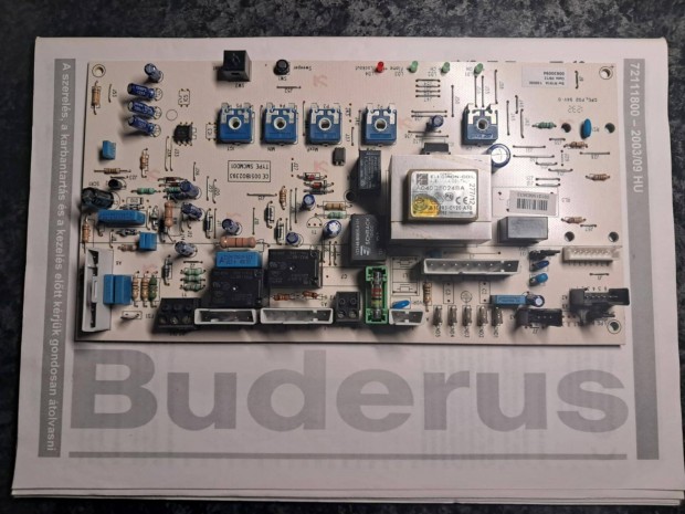 Buderus U012K kazn vezrlpanel