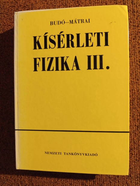 Bud - Mtrai: Ksrleti fizika III