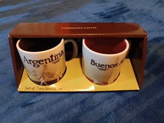 Buenos Ayres & Argentna Starbucks bgre szett "Icon"