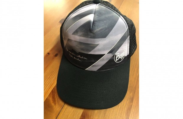 Buff Table Mountain Black Trucker Cap baseball sapka