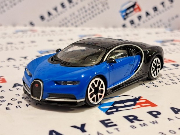 Bugatti Chiron Le Patron (2016) - vilgos kk - Bburago - 1:43