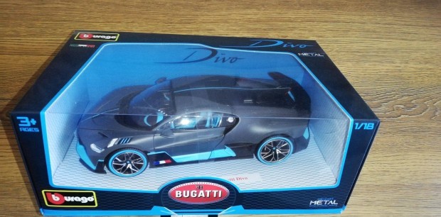 Bugatti Divo j-bontatlan 1:18 1/18 modell